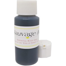 TCEShop Suaveage - Type D For Men Scented Body Oil Fragrance [Flip Cap - Dark Grey - 1 oz.] - ID#22707