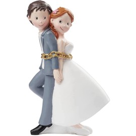 Wedding Couple in Chains Approx. 15 cm