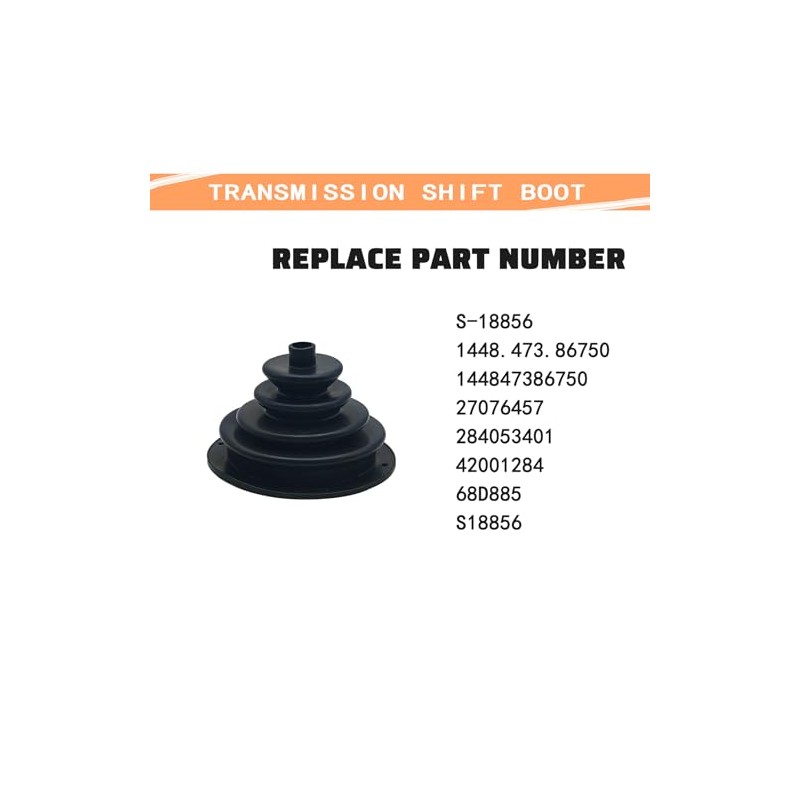 MIOKCALE 27076457 284053401 Transmission Shift Boot Compatible with Freightliner FLD