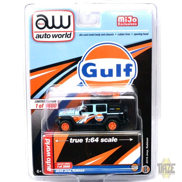 Auto World 1:64 Scale MiJo Exclusive - 2018 Jeep Rubicon