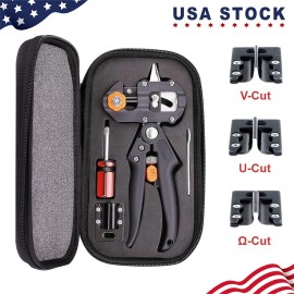 Unbranded Grafting Tools, 2 in 1 Gardening Scissors Cutting Tool with Replacement Blades