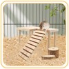 Hamster Platform, Funny Wooden Hamsters Shelf Hamster Cage Platform Suitable
