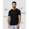 INTO THE AM Men's Plain Basic Tees - Fitted Essential