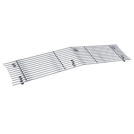 APS Compatible with Chevy Blazer C K Pickup Suburban 1969-1972 Main Upper Stainless Steel Chrome 8x6 Billet Front Grill Grille Insert C85003C