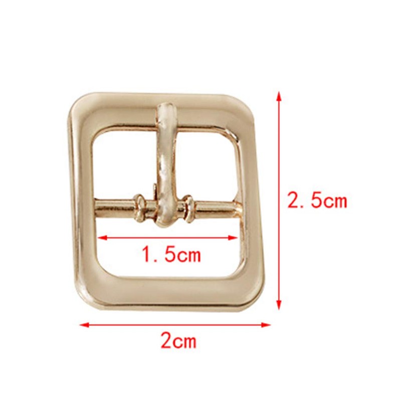 4 Pieces Small Roller Buckle Belt Buckles Closing Buckles Belt