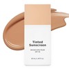 Tinted Sunscreen for Face SPF40| Korean Moisturising Fluid with SPF