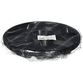 Chuo Kagaku Hors D'oeuvres Party Containers, Dishes, Takeout, Made in Japan, Black, 10 Pieces, Diameter 13.8 x 1.1 inches (35 x 2.9 cm), Round 35-6
