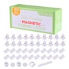 Vkania Magnetic Cabinet Locks Baby Proofing - Baby Safety Latches