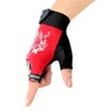 Kids Fingerless Cycling Gloves Mittens Breathable Non-Slip Shock-Absorbing Kids Riding