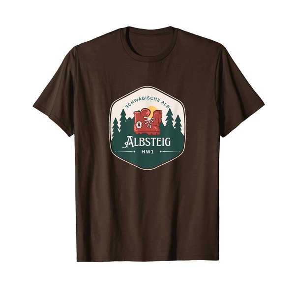 Albsteig HW1 Swabian Alb Rennsteig Black Forest Eastern Alb T-Shirt
