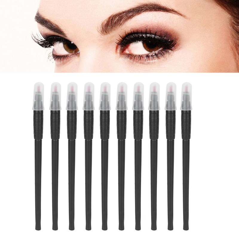 10pcs 12F Microblading Pen Home Salon Ergonomic Disposable Manual Eyebrow