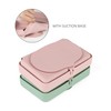 Nearbyme Silicone Baby Plate, Foldable & Compact Food Grade Silicone