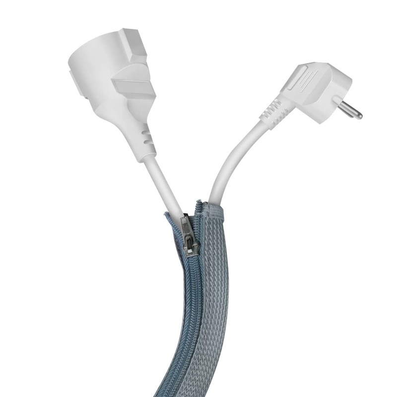 LogiLink KAB0072 Cable Sleeve with Zip to Protect Cables and