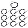 10Pcs Thermistor Sensor NTC Temp Temperature Probe 5x25mm Cylindrical Head