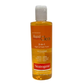 Neutrogena Rapid Clear 2-in-1 Fight & Fade Toner (8floz/236ml) New As Seen Pics
