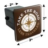 GRAPHICS & MORE Take The Road Less Traveled Compass Tow
