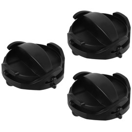 iplusmile 3pcs Grey Water Hose Rv Sewer Cap Replacement Rv Sewer Hose Fitting Camper Accessory