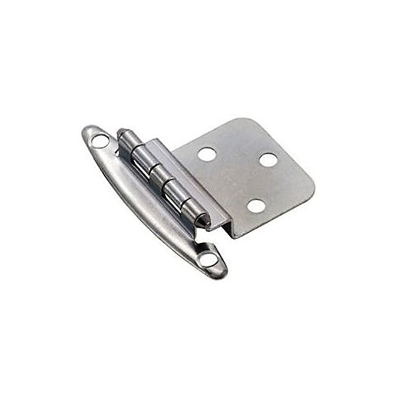 Merriway BH06001 (2 Pcs) Sprung Self Closing Face Frame Satin