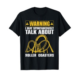 Cute Roller Coaster For Men Women Ride Rollercoaster Lovers T-Shirt