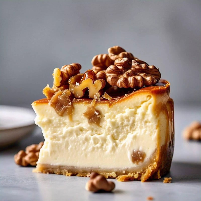 Andy Anand Sugar Free Caramel Walnut Cheesecake 9" (2 lbs),