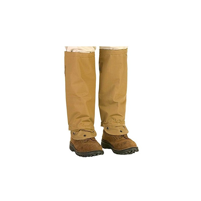 TurtleSkin SnakeArmor Snake Gaiters Khaki, Regular
