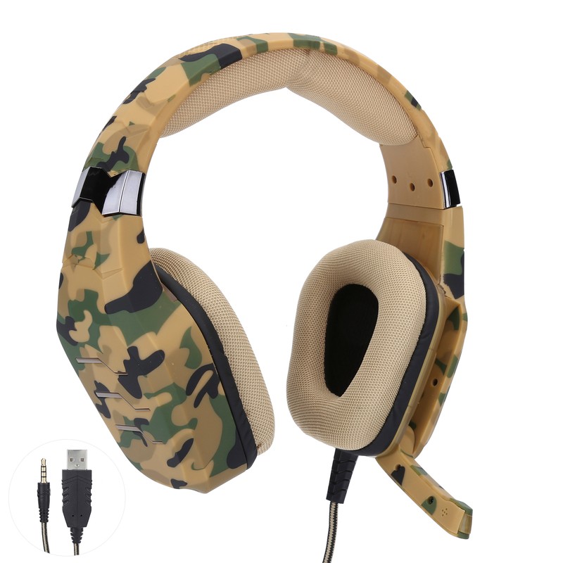 GT88 3.5mm USB Gaming Headset Mic Headphones Stereo Surround for