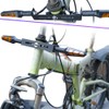 10mm Motorcycle Turn Signal Light Bracket, 2pcs Universal Bicycle Indicator