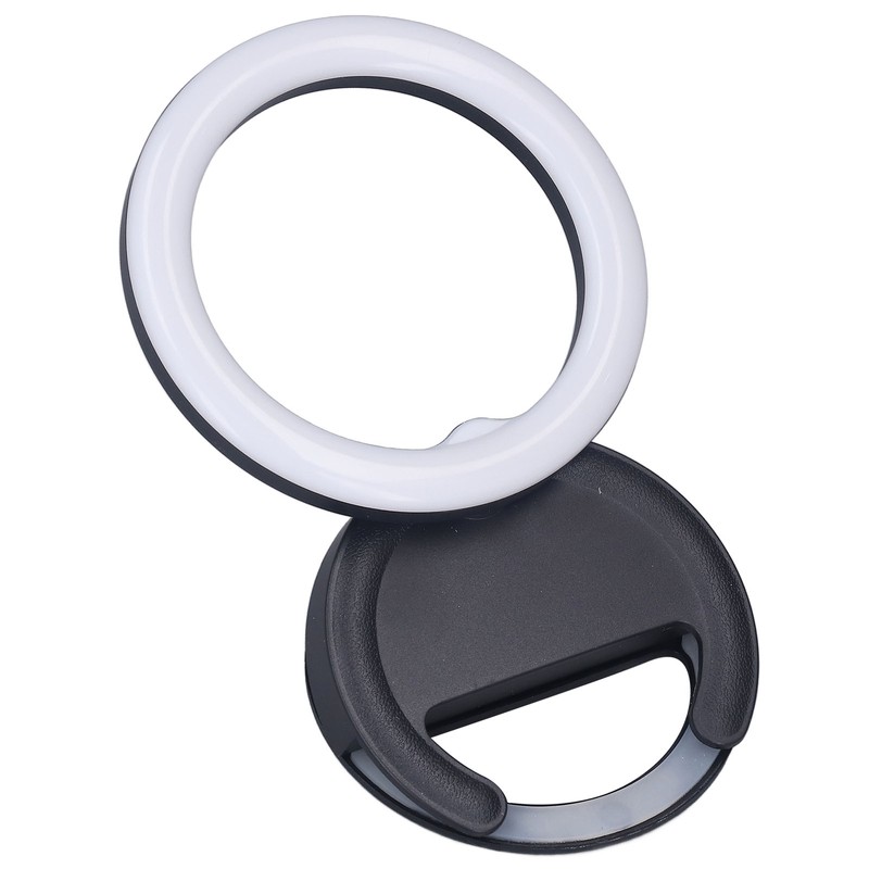 Clip On Ring Light for Phone 180 Degree Rotation 3