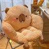 Ditucu Capybara Seat Cushion Kawaii Chair Cushions 17.7 x 15.7