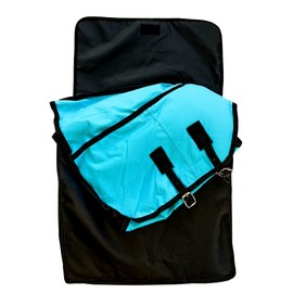 AJ Tack Turnout Blanket Storage Bag Turquoise