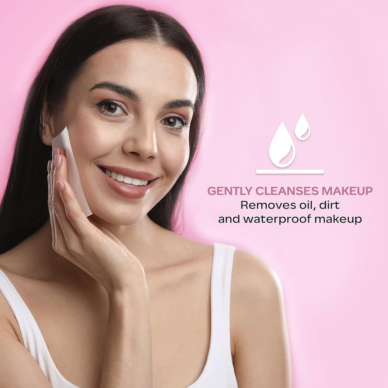 FACESCANADA Fresh Clean Glow Makeup Remover Face Wipes | Gentle