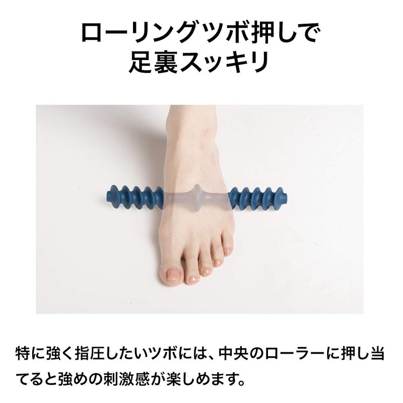 AKAISHI x Phiten TSU-BO FOOT Tsubo-foot, Rolling Point Pushes to