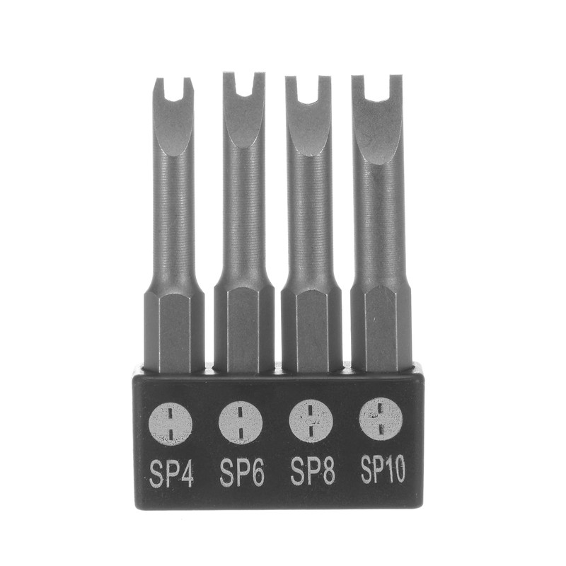 sourcing map 4 Pcs Magnetic U4 U6 U8 U10 Tip
