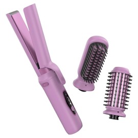 Stilooster cordless 3in1 comb straightener, lavender, ST-DWC100 / 슈틸루스터 무선 3in1 빗고데기, 라벤더, ST-DWC100