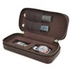Contact's family Single Genuine Leather Single Watch Organizer Strap Case