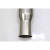 All Out Fab Single straight blast pipe 3" inlet 4"