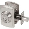 Delaney Hardware 372001 Single Cylinder Satin Nickel Deadbolt for Residential
