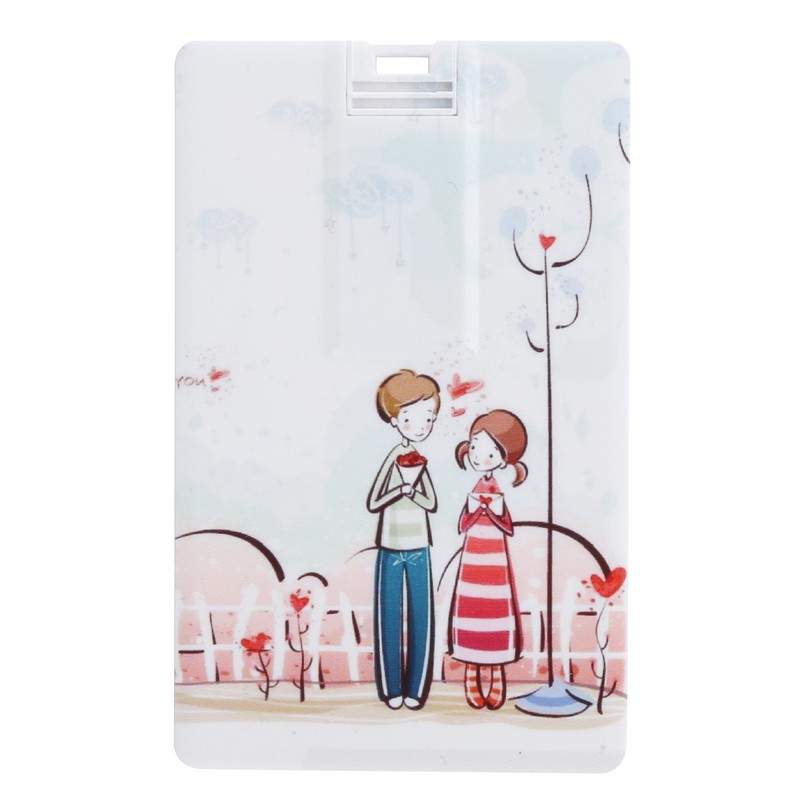 Card U Disk Portable Cartoon USB2.0 Flash Drive Computer Data