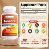 Best Naturals 120 Count Inositol 1000 Mg B Complex Supplement