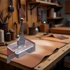 Leather Craft Punching Tools Leather Stitching Aid Plate Perforation and