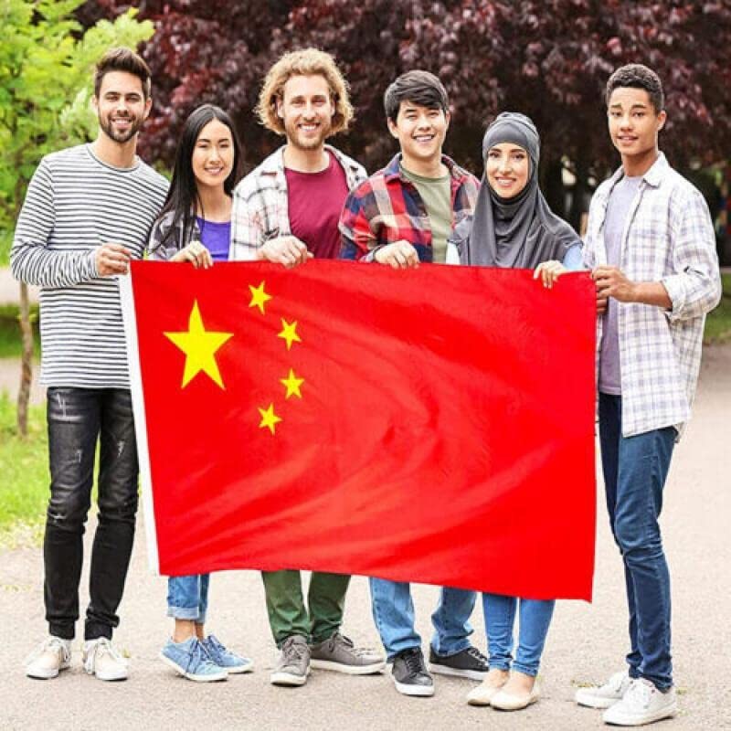 Large Chinese China Flag CN Heavy Duty Outdoor 90 X