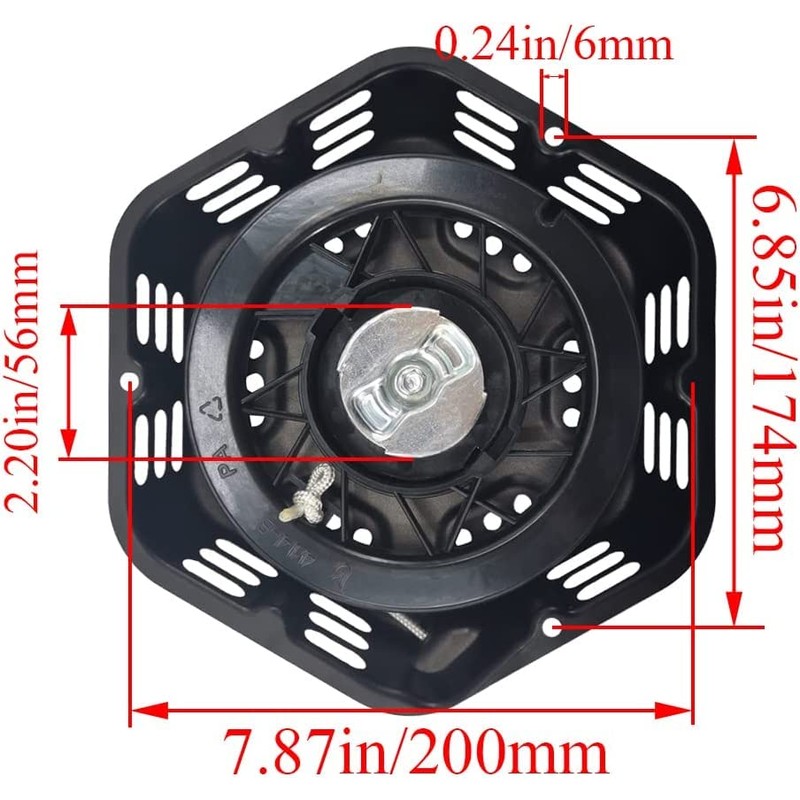 WOTIAN Recoil Starter Compatible with Champion Generator 420cc 439cc 459cc