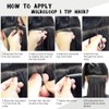 Deep Wave I Tip Hair Extensions Human Hair Extensions Natural