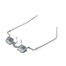 New Generation Lazy Glasses Lightweight Metal Prism Glasses Bed Prism Spectacles Horizontal Spectacles Lie Down for Watching TV and Reading in Bed Unisex