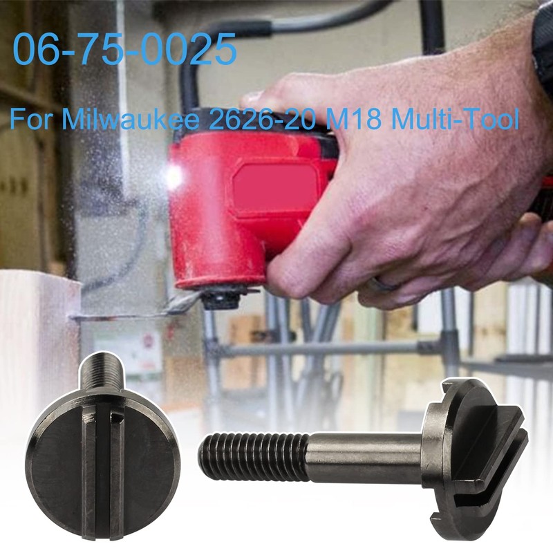 06-75-0025 Blade Backing Pad Screw for Milwaukee 2626-20 M18 Multi-Tool