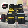 MELOTOUGH Tool Vest Reflective Safety Tool Vest with Removable Phone