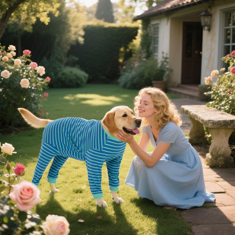 Yeapeeto Dog Onesie Surgery Recovery Suit for Large Medium Bodysuit
