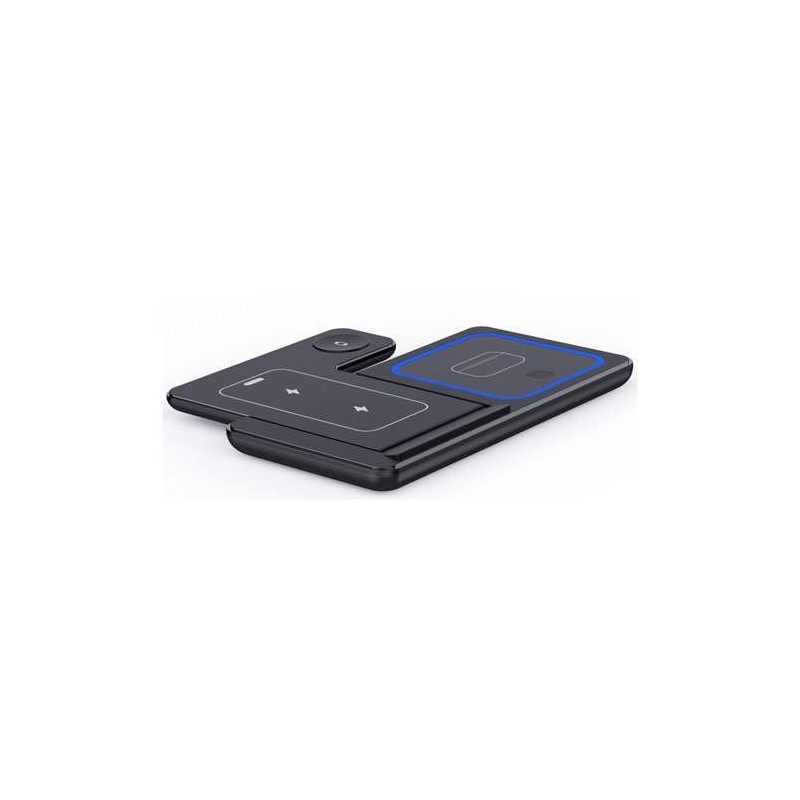 LAZOS Wireless Charger Foldable 3 in 1 Black