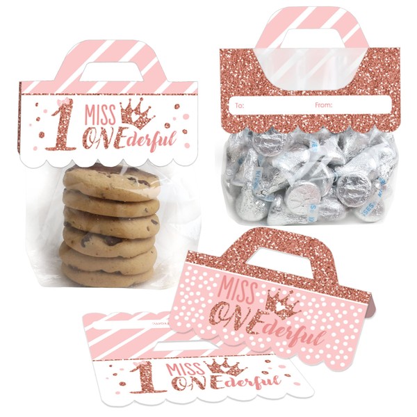 Big Dot of Happiness 1st Birthday Little Miss Onederful -