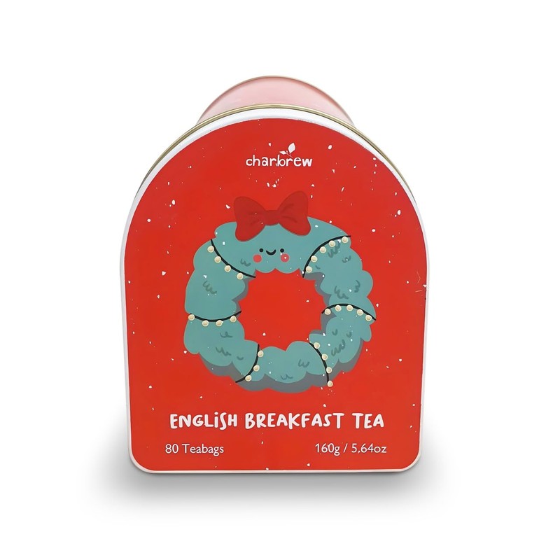 Charbrew Letters To Santa Christmas Post Box English Breakfast Metal